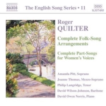 Quilter – Complete Folk Song Arrangements • Complete Part Songs For Women’s Voices