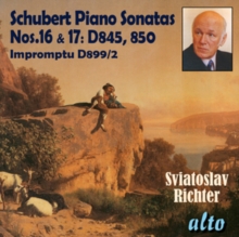 Piano Sonatas Nos.16 & 17: D845, 850, Impromptu D899/2