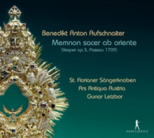 Memnon sacer ab oriente (Vesper Op.5, Passau 1709)