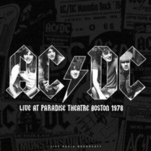 Live At Paradise Theatre Boston 1978