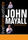 Image for John Mayall: Live from Austin, Tx
