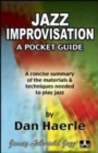 Image for Jazz Improvisation: A Pocket Guide