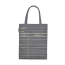 Image for Library Card Gray Tote-1018