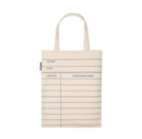 Image for Library Card Natural Tote-1016