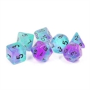 Image for Sirius Dice - Peacock Glowworm Polyhedral Dice Set