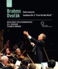 Image for Brahms/Dvorak: Violin Concerto/Symphony No.9 (Abbado)