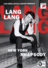 Image for Lang Lang: New York Rhapsody - Live at the Lincoln Center