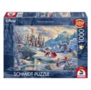 Image for Disney Dreams Collection - Beauty and the Beast&#39;s Winter Enchantment by Thomas Kinkade 1000 Piece Schmidt Puzzle