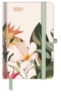 Image for FLORAL SMALL GREENLINE DIARY 2021