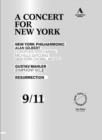 Image for A   Concert for New York - 911: New York Philharmonic (Gilbert)