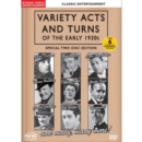 Image for Variety Acts and Turns of the Early 1930s