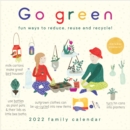 Image for Go Green Square Wall Planner Calendar 2022