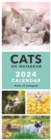 Image for Cats on Instagram Slim Calendar 2024