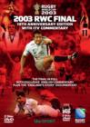 Image for Rugby World Cup Final: 2003