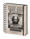 Image for Harry Potter (Wanted Sirius Black) A5 Wiro Notebook