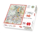 Image for Map of Wales Jigsaw 1000 Piece Puzzle