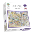 Image for Map of Suffolk Jigsaw 1000 Piece Puzzle