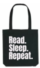 Image for Read Sleep Repeat Tote Bag