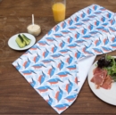 Image for Kingfisher print tea towel