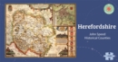 Image for Herefordshire Historical 1610 Map 1000 Piece Puzzle
