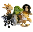 Image for African Animals Set of 6 Soft Toy