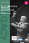 Image for Charles Munch: Brahms Symphonies Nos. 1 and 2 (Boston Symp.Orch.)