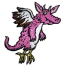 Image for Pink Dragon Sew On Patch