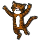 Image for Cat Character Pin Badge
