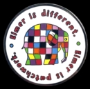 Image for Elmer is Patchwork Pin Badge