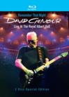 Image for David Gilmour: Remember That Night - Live at the Royal Albert...