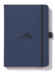 Image for Dingbats A5+ Wildlife Blue Whale Notebook - Dotted