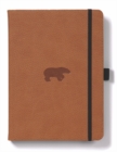 Image for Dingbats A5+ Wildlife Brown Bear Notebook - Dotted