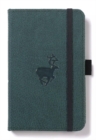Image for Dingbats A6 Pocket Wildlife Green Deer Notebook - Dotted