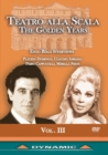 Image for Teatro Alla Scala - The Golden Years: Volume III