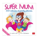 Image for Uncoated Paper Super Mum Wall Calendar And Family Planner 2023