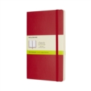 Image for Moleskine Scarlet Red Large Plain Notebook Soft