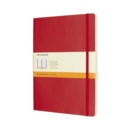 Image for Moleskine Scarlet Red Extra Large Ruled Notebook Soft