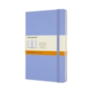 Image for Moleskine Large Ruled Hardcover Notebook : Hydrangea Blue