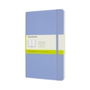 Image for Moleskine Large Plain Softcover Notebook : Hydrangea Blue