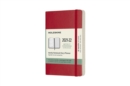 Image for Moleskine 2022 18-Month Weekly Pocket Softcover Notebook : Scarlet Red
