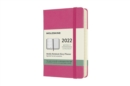 Image for Moleskine 2022 12-Month Weekly Pocket Hardcover Notebook : Bougainvillea Pink