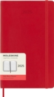 Image for Moleskine 2025 12-Month Daily Large Softcover Notebook: Scarlet Red
