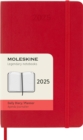 Image for Moleskine 2025 12-Month Daily Pocket Softcover Notebook: Scarlet Red