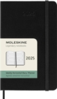 Image for Moleskine 2025 12-Month Weekly Horizontal Pocket Hardcover Notebook: Black