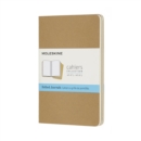 Image for Set Of 3 Moleskine Pocket Dotted Cahier Journals : Kraft Brown