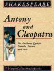 Image for Antony and Cleopatra : Performed by Anthony Quayle, Pamela Brown &amp; Cast