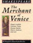 Image for The Merchant of Venice : Performed by Hugh Griffith, Dorothy Tutin, Ronnie Barker, Harry Andrews &amp; Cast