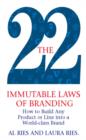 Image for The 22 immutable laws of branding