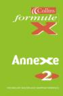 Image for Formule X : Annexe level 2 : Pocket Vocabulary Book