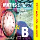 Image for Maths direct  : teacher&#39;s pack 1, CD-ROM book A &amp; B